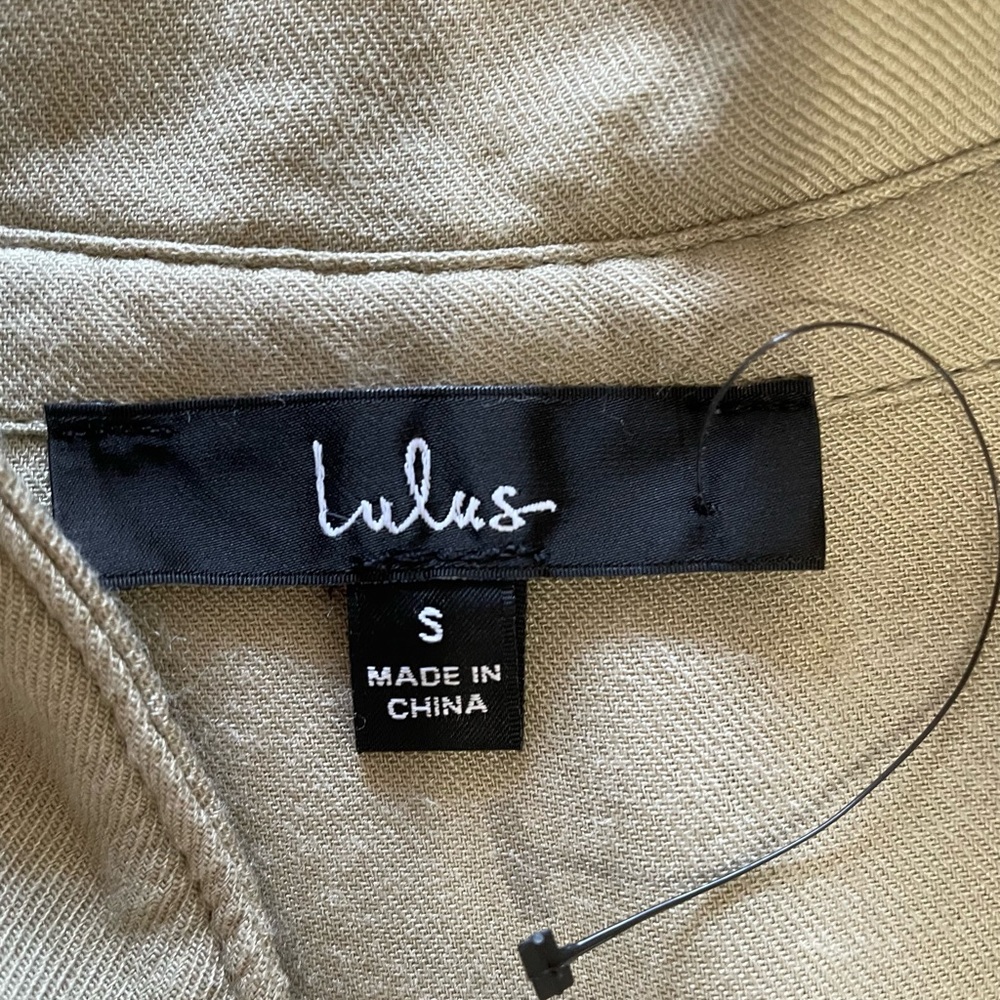 Lulu’s On A Journey Button Up Crop Top - image 6